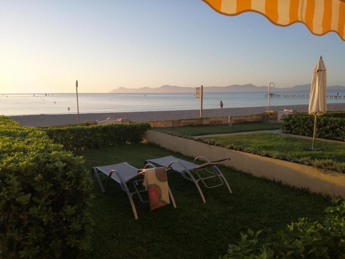 Apt Playa De Muro Ca N Ines - 1ª Linea De Playa Apartment Port de Alcudia  ภายนอก รูปภาพ